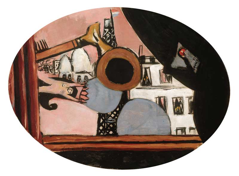 Max Beckmann, Rêve de Paris Colette, 1931 olio su tela, 55 x 75.5 cm, Collezione privata © 2018, ProLitteris, Zurich Max Beckmann, Rêve de Paris Colette, 1931