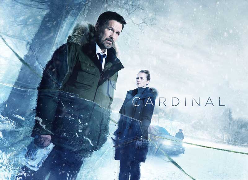 la locandina della prima stagione di Cardinal in onda su LaF la locandina della prima stagione di Cardinal in onda su LaF