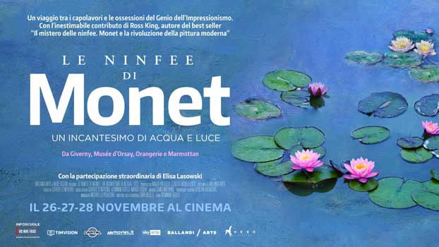 Le ninfee di Monet banner