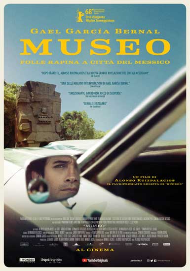 La locandina del film Museo - Folle rapina a Città del Messico La locandina del film Museo - Folle rapina a Città del Messico