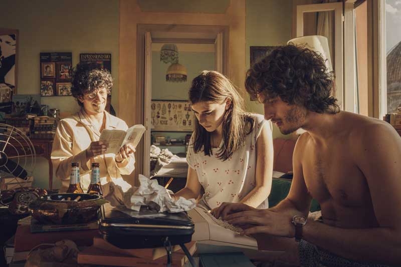 i tre protagonisti di Notti Magiche - Photo: courtesy of 01 Distribution i tre protagonisti di Notti Magiche - Photo: courtesy of 01 Distribution