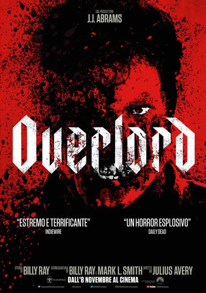 la locandina italiana di Overlord la locandina italiana di Overlord