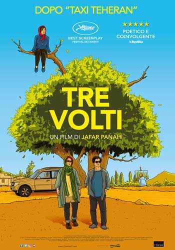 La locandina italiana del film Tre Volti La locandina italiana del film Tre Volti