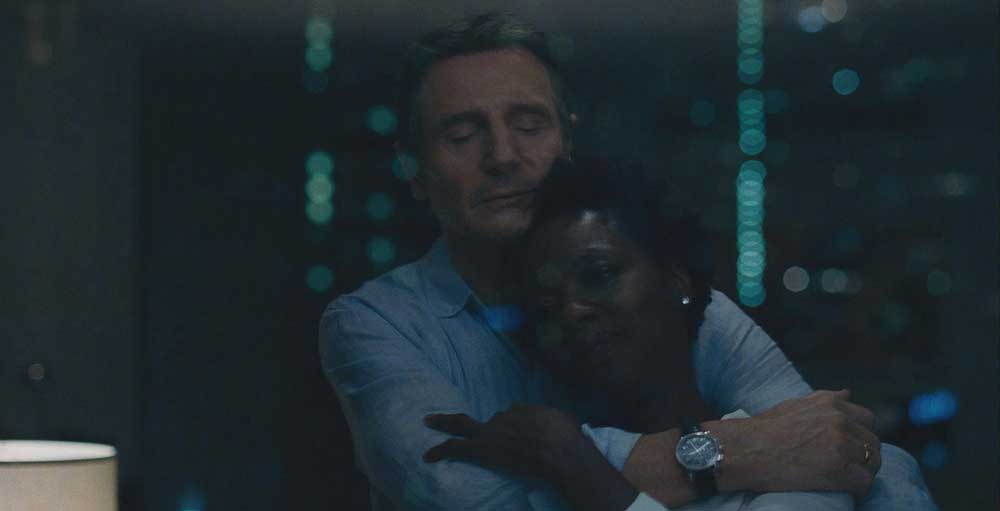 Liam Neeson e Viola Davis in una scena del film Widows - Photo: courtesy of 20th Century Fox Liam Neeson e Viola Davis in una scena del film Widows - Photo: courtesy of 20th Century Fox