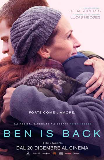 La locandina italiana del film Ben is Back Ben is Back poster film