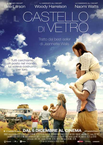 film Il castello di vetro la locandina italiana del film Il castello di vetro