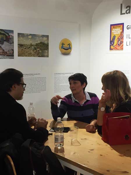 Emanuele Manco intervista la scrittrice Jill Dawson a Milano Emanuele Manco intervista la scrittrice Jill Dawson a Milano