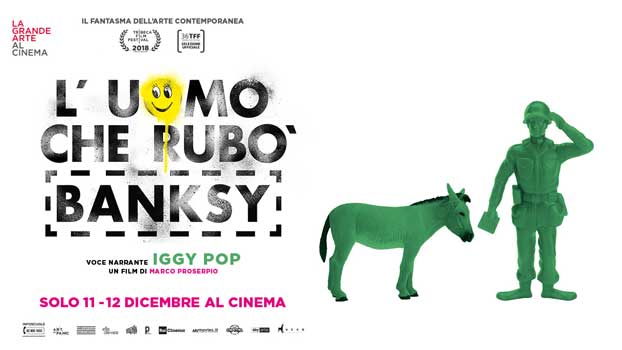 L’uomo che rubò Bansky banner web