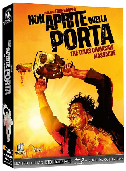 la cover del cofanetto di Non aprite quella porta la cover del cofanetto di Non aprite quella porta