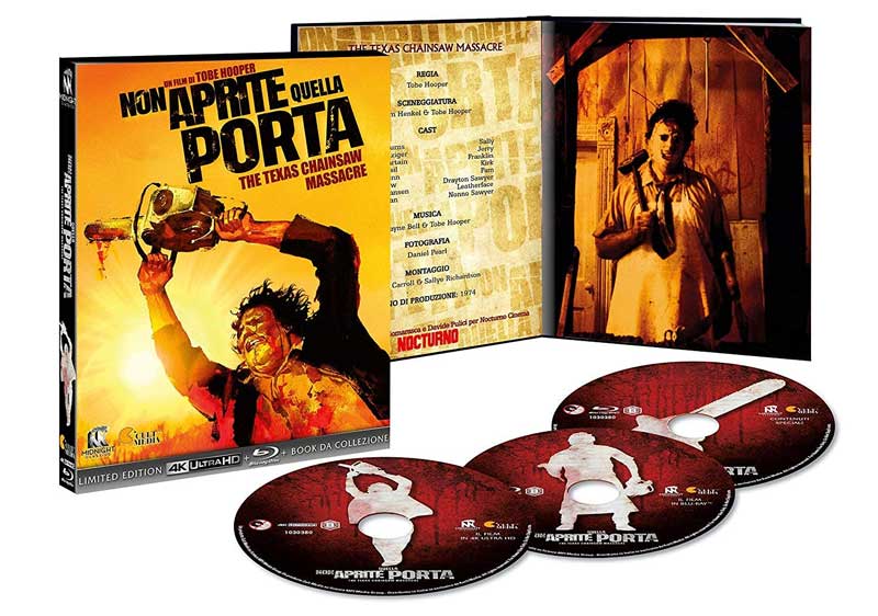 il cofanetto Non Aprite Quella Porta - Midnight Classics il cofanetto Non Aprite Quella Porta - Midnight Classics