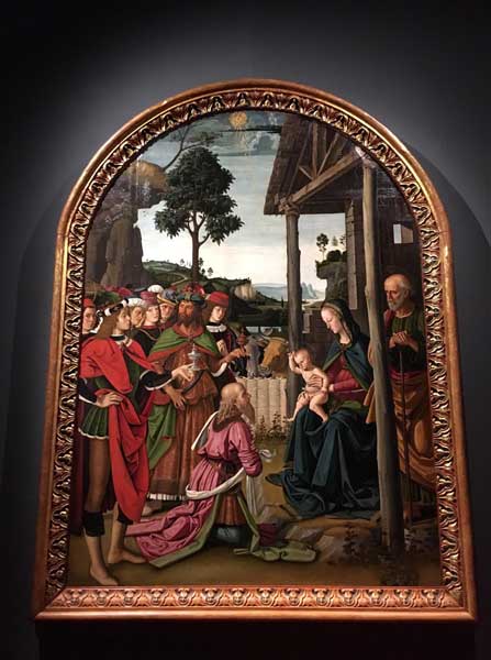 Perugino, L’Adorazione dei Magi - Foto © Nick Zonna Perugino, L’Adorazione dei Magi - Crediti foto: Nick Zonna