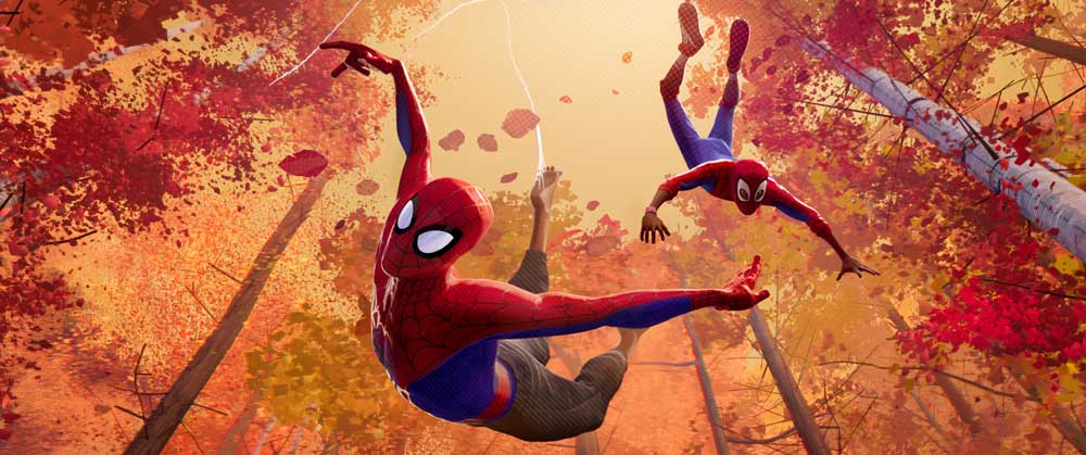 una scena del film candidato all'Oscar® Spider-Man: un nuovo universo- Photo: courtesy of Sony Pictures una scena del film Spider-Man: un nuovo universo- Photo: courtesy of Sony Pictures