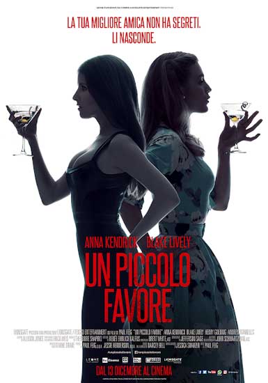 La locandina del film Un piccolo favore La locandina del film Un piccolo favore