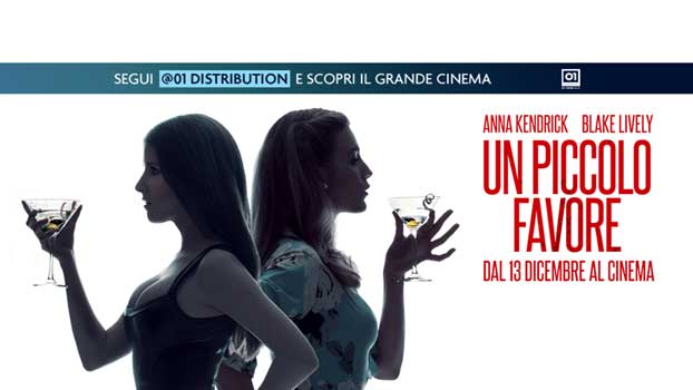 Il banner del film Un piccolo favore