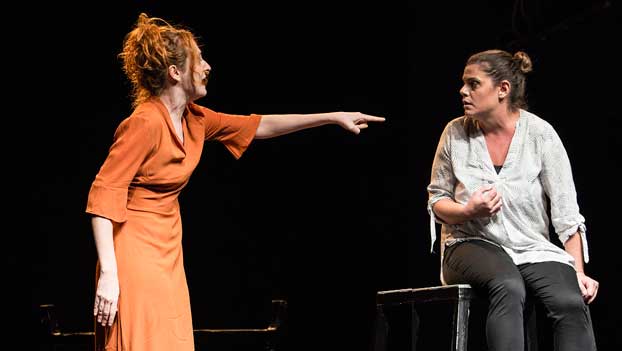 Lo spettacolo Aldilà di tutto al Teatro LaCucina