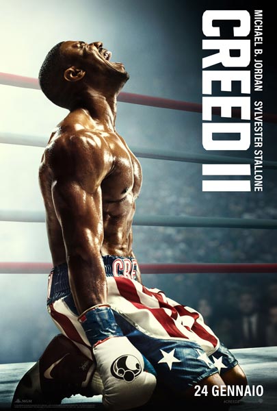 La locandina italiana del film CREED II creed II poster film