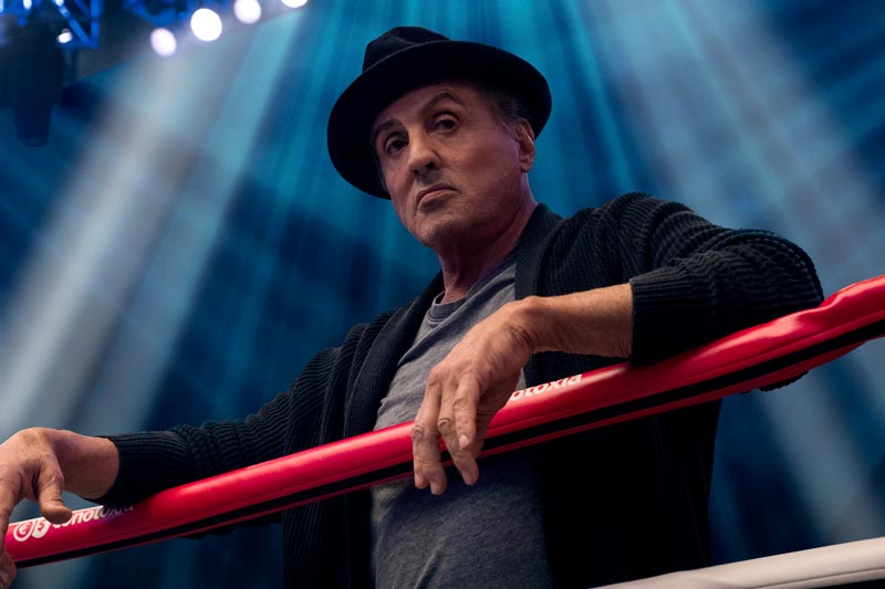 Sylvester Stallone è Rocky Balboa in CREED II - Photo: Barry Wetcher ©2018 METRO-GOLDWYN-MAYER PICTURES INC. AND WARNER BROS. ENTERTAINMENT INC. Sylvester Stallone è Rocky Balboa in CREED II - Photo: Barry Wetche
