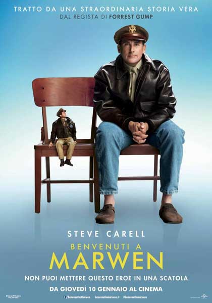 La locandina italiana del film Benvenuti a Marwen Benvenuti a Marwen poster film