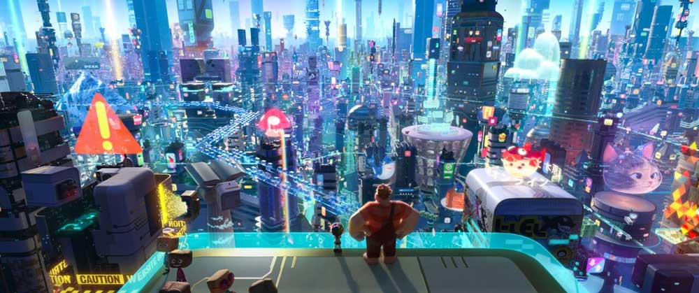 una scena del film Ralph Spacca Internet - Photo: courtesy of The Walt Disney Italia una scena del film Ralph Spacca Internet - Photo: courtesy of The Walt Disney Italia