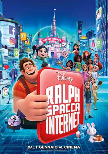 La locandina italiana del film Ralph spacca internet La locandina italiana del film Ralph spacca internet