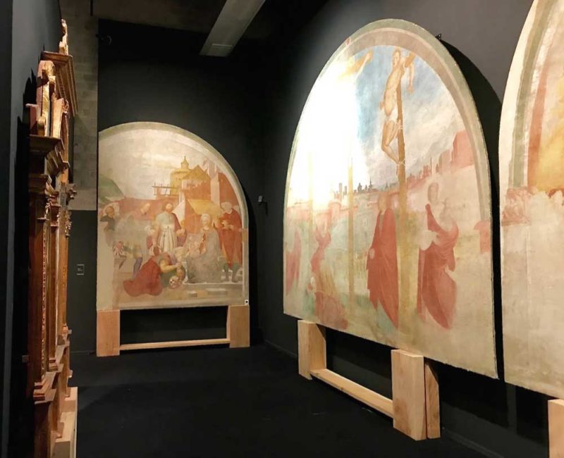 Il Rinascimento nelle terre ticinesi 2: Francesco De Tatti, affreschi di Santa Croce, Gazzada Schianno (VA) - Foto: MaSeDomani Il Rinascimento nelle terre ticinesi 2: Francesco De Tatti, affreschi di Santa Croce, Gazzada Schianno (VA) - Foto: MaSeDomani