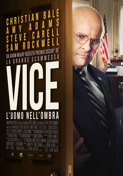 il poster italiano del film Vice - L’uomo nell'ombra il poster italiano del film Vice - L’uomo nell'ombra