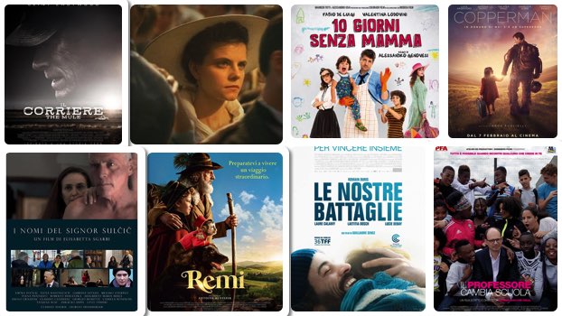 i film al cinema dal 7 febbraio