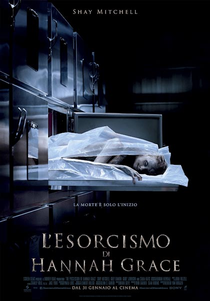 La locandina italiana del film L’esorcismo di Hannah Grace La locandina italiana del film L’esorcismo di Hannah Grace