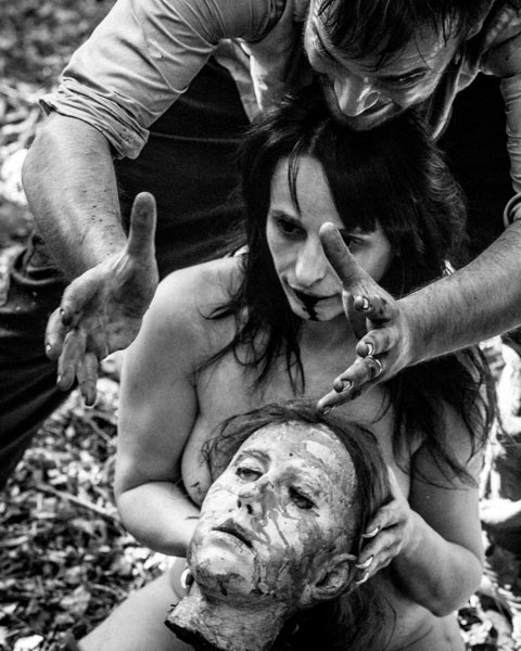 il regista sul set del film horror Notte Nuda - Photo: courtesy of Lorenzo Lepori il regista sul set del film horror Notte Nuda - Photo: courtesy of Lorenzo Lepori