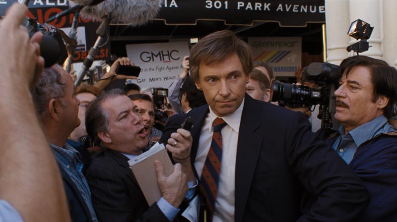 Hugh Jackman in una scena del film The Front Runner - Photo: courtesy of Sony Pictures Hugh Jackman in una scena del film The Front Runner - Photo: courtesy of Sony Pictures