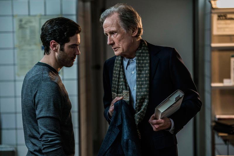 Tahar Rahim e Bill Nighy in una scena del film The kindness of Strangers © Per Arnesen Tahar Rahim e Bill Nighy in una scena del film The kindness of Strangers © Per Arnesen