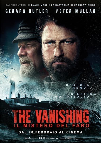 La locandina italiana del film The Vanishing - Il mistero del faro La locandina italiana del film The Vanishing - Il mistero del faro