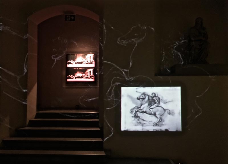 un momento di Leonardo & Warhol in Milano. The genius experience - Photo: MaSeDomani Leonardo & Warhol in Milano. The genius experience - Photo by MaSeDomani