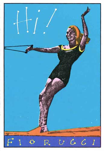 Fiorucci Stickers, 1984 Panini, Modena Dall'album per la raccolta di 200 figurine. Courtesy Comune di Modena, Museo della Figurina – FONDAZIONE MODENA ARTI VISIVE Pop Therapy: Fiorucci Stickers, 1984