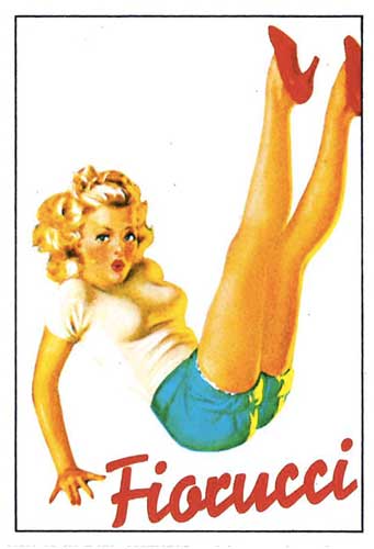 Fiorucci Stickers, 1984 Panini, Modena Dall'album per la raccolta di 200 figurine. Courtesy Comune di Modena, Museo della Figurina – FONDAZIONE MODENA ARTI VISIVE Pop Therapy: Fiorucci Stickers, 1984