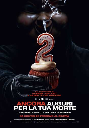 La locandina italiana del film Ancora Auguri Per La Tua Morte Ancora Auguri Per La Tua Morte poster film