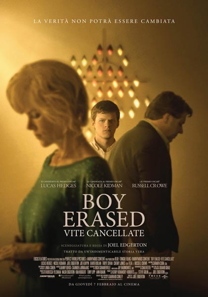 La locandina del film Boy Erased - Vite Cancellate Boy Erased - Vite Cancellate poster film