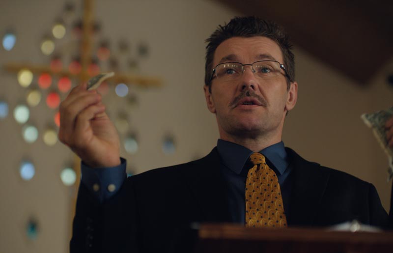Joel Edgerton è Victor Sykes nel film Boy Erased © 2018 UNERASED FILM, INC. Joel Edgerton in Boy Erased (c) 2018 UNERASED FILM, INC.