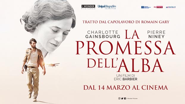 il banner del film La promessa dell'alba
