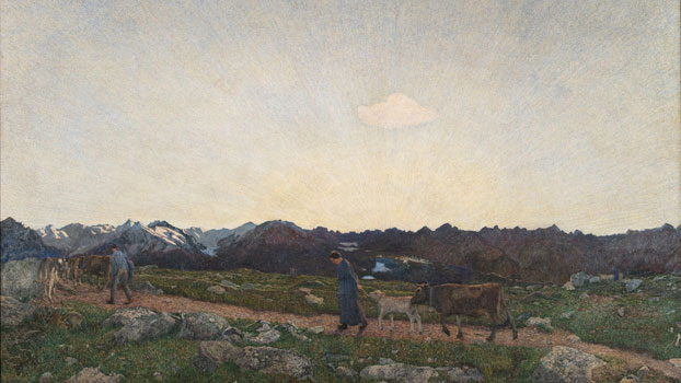 La Natura 1897‒1899 Olio su tela Museo Segantini, St. Moritz © Museo Segantini, St. Moritz Foto: FotoFlury