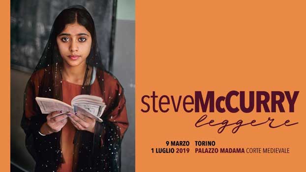 Steve McCurry Leggere banner web