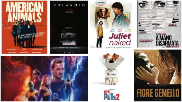 film al cinema dal 6 giugno locandine