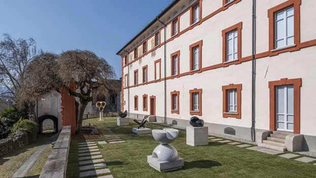 Museo Casorella, Giardino Max Bill © Collezione Città di Locarno - Foto Cosimo Filippini