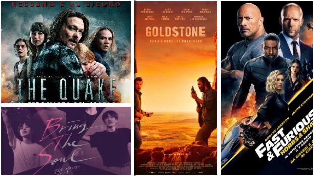 i poster di film al cinema l'8 agosto
