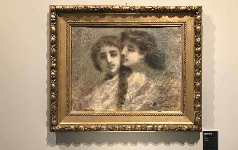 Daniele Ranzoni, Maude Branscombe e Marie Chester (1888-1889) – Photo: MaSeDomani Daniele Ranzoni, Maude Branscombe e Marie Chester (1888-1889) – Photo: MaSeDomani