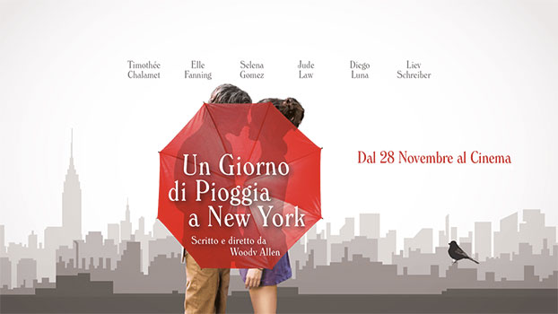 Un Giorno di Pioggia a New York banner film