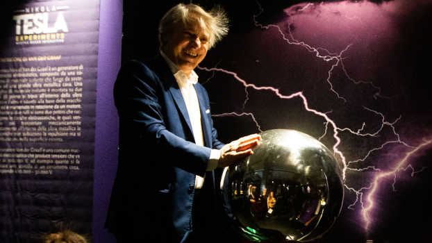 Una foto dalla Nikola Tesla Exhibition