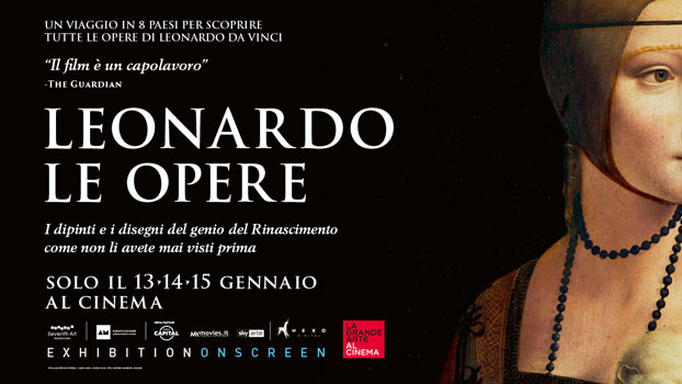 LEONARDO LE OPERE banner film