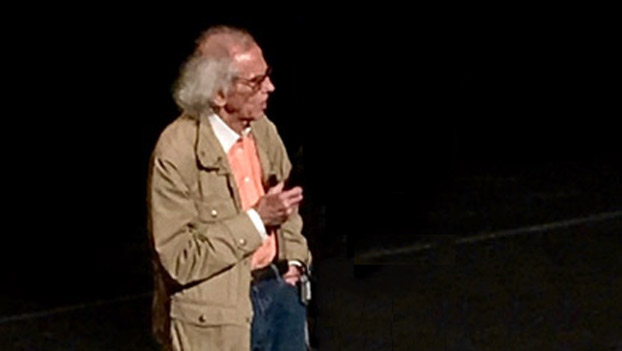 Christo a Berlinale Talents 2017. Photo by MaSeDomani