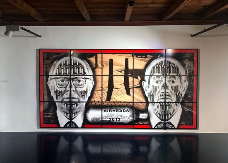 Una sala di Gilbert & George The Locarno Exhibition. Photo by MaSeDomani Una sala di Gilbert & George The Locarno Exhibition. Photo by MaSeDomani